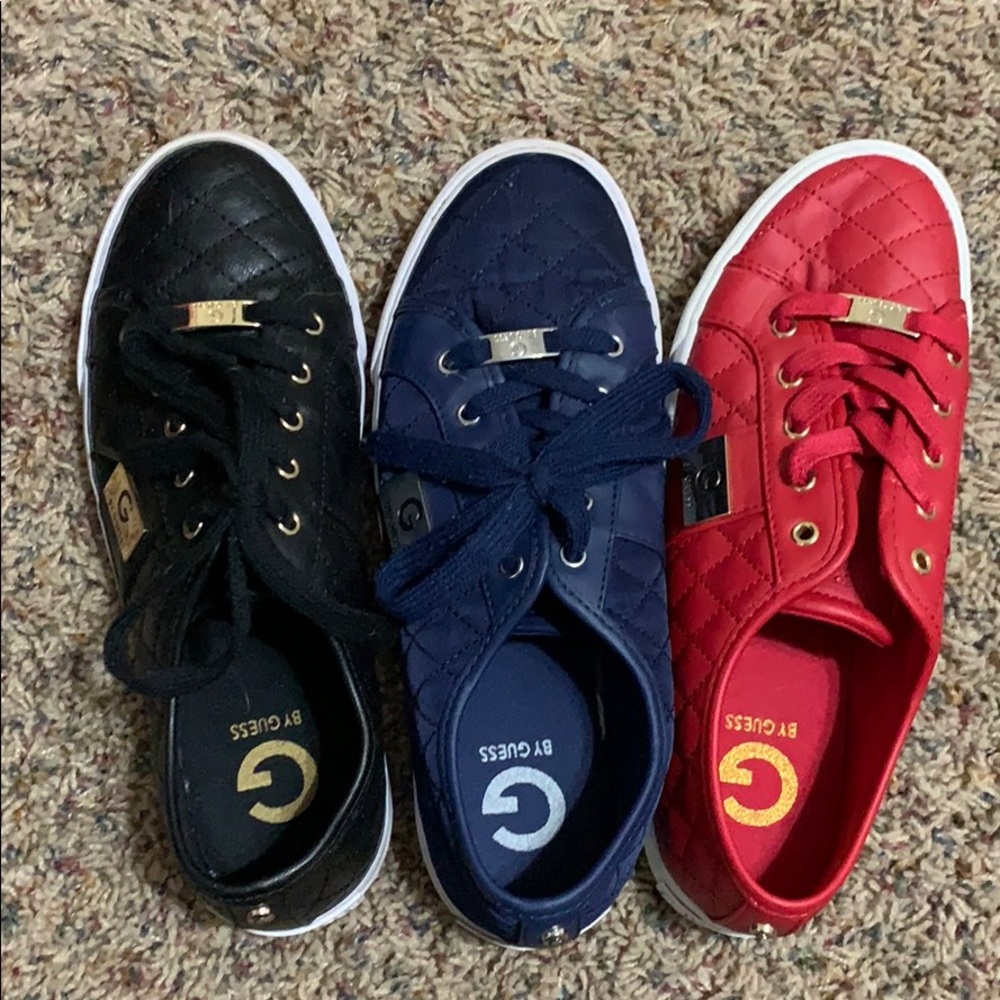 Three pairs Guess Sneakers
